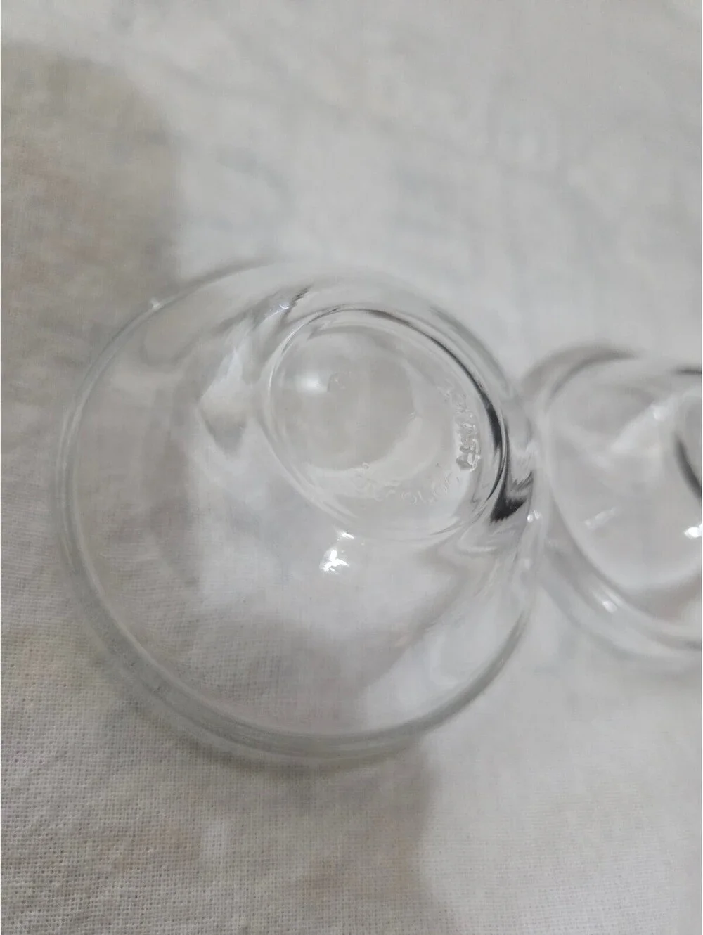 Clear tempered glass stackable prep and ingredient bowls